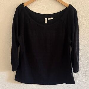 Anthropologie Meadow Rue 3/4 Sleeve Top